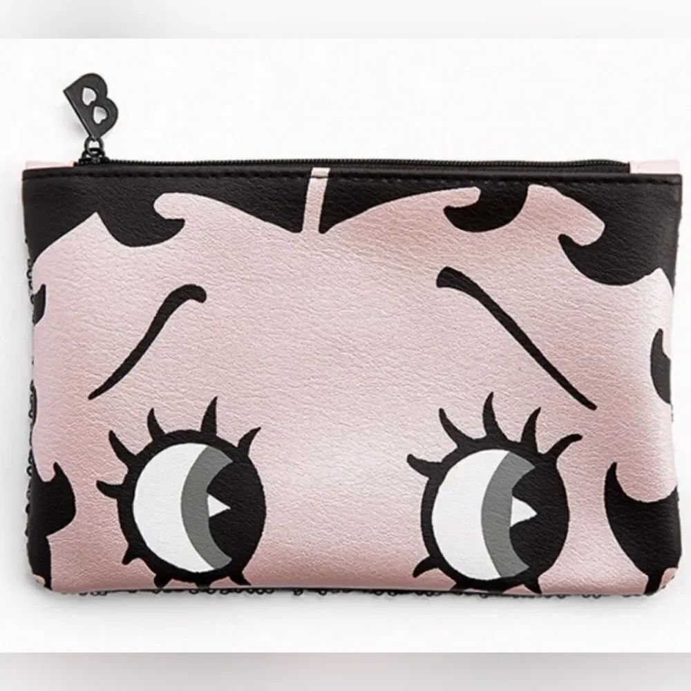 🔺️Ipsy & Betty Boop Sequined Cosmetic Bag